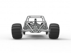 Old school Sand Rail buggy Scale 1 to 25 3D-printmodel