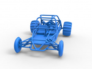 Old school Sand Rail buggy Scale 1 to 25 3D-printmodel