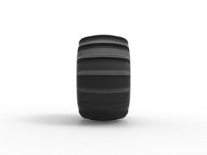 Rear wheel for Dune Buggy 6 Scale 1 to 25 3D प्रिंट मॉडल