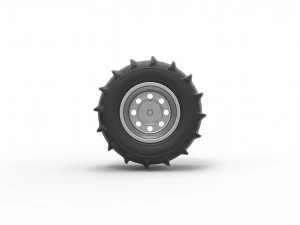 Rear wheel for Dune Buggy 6 Scale 1 to 25 3D Print Model