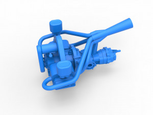 Engine for Sand Rail buggy Scale 1 to 25 Modèles 3D en vedette
