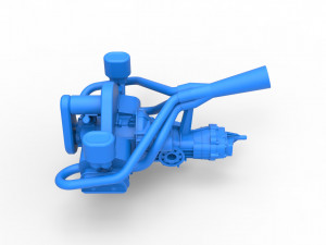 Engine for Sand Rail buggy Scale 1 to 25 Modèles 3D en vedette