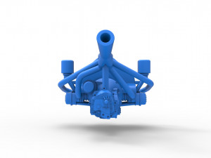Engine for Sand Rail buggy Scale 1 to 25 Modèles 3D en vedette