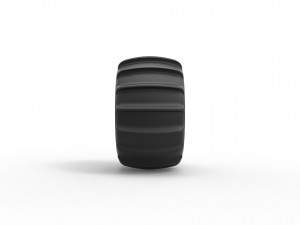 Dune buggy rear tire 6 Scale 1 to 25 Modelo de impresión 3D