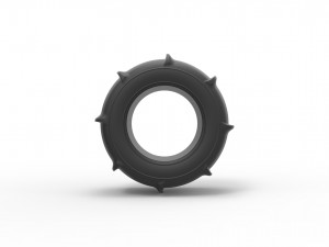 Dune buggy rear tire 7 Scale 1 to 25 Model do druku 3D