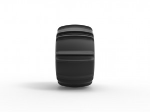 Dune buggy rear tire 9 Scale 1 to 25 Modelo de impresión 3D