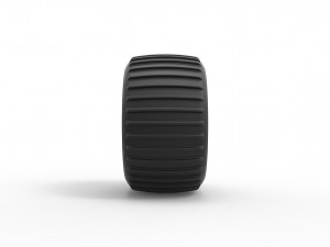 Dune buggy rear tire 13 Scale 1 to 25 Modelo de impresión 3D