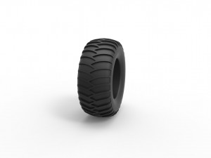 Tire for sand and snow 3 Scale 1 to 25 3D प्रिंट मॉडल