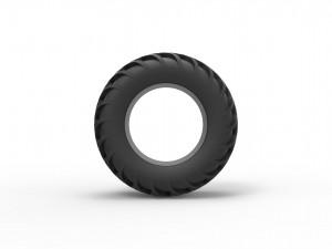 Dune buggy rear tire 16 Scale 1 to 25 3D printmodel
