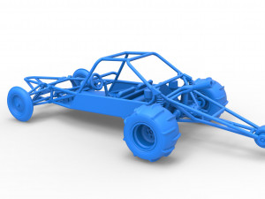 Old school Sand Rail buggy Version 2 Scale 1 to 25 3D-printmodel