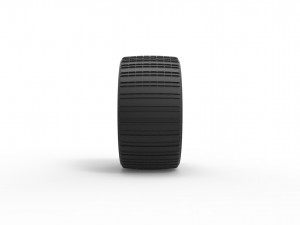 Dune buggy rear tire 19 Scale 1 to 25 3D Принт Модель