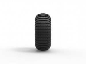 Dune buggy rear tire 20 Scale 1 to 25 Modelo de impresión 3D
