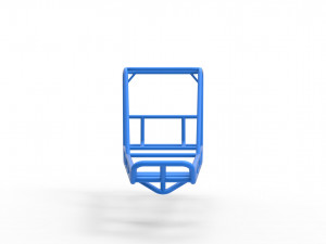 Frame for old school water pumper Sand buggy Scale 1 to 25 Modèles 3D en vedette