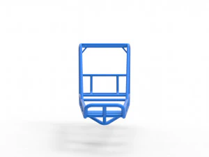 Frame for old school water pumper Sand buggy Scale 1 to 25 3D Print Model