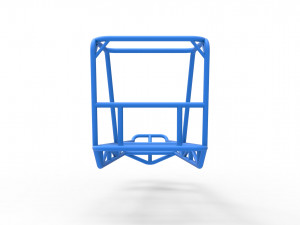 Frame for old school water pumper Sand buggy Scale 1 to 25 Modèles 3D en vedette