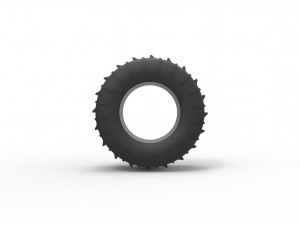 Dune buggy rear tire 23 Scale 1 to 25 3D प्रिंट मॉडल