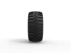 Dune buggy rear tire 29 Scale 1 to 25 3D प्रिंट मॉडल
