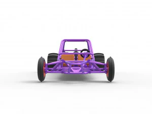 Old school Sand Rail buggy Version 3 Scale 1 to 25 3D Print Model