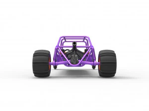 Old school Sand Rail buggy Version 3 Scale 1 to 25 3D Print Model