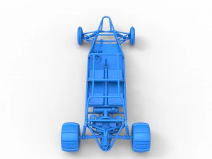 Old school Sand Rail buggy Version 3 Scale 1 to 25 3D Print Model