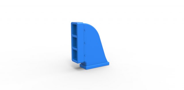 Air intake 9 Scale 1 to 25 Model do druku 3D .c4d .max .obj .3ds .fbx .stl .blend 