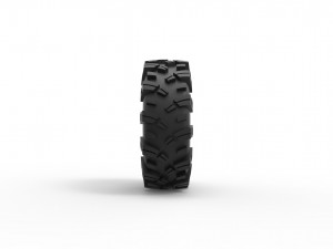 Offroad tire 55 Scale 1 to 25 3D Принт Модель