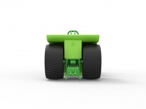 Pulling tractor with 8 engines V8 Scale 1 to 25 Modelo de impresión 3D