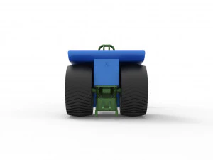 Tractor de tracci&oacute;n con 3 motores V8 Versi&oacute;n 6 Escala 1 a 25 Modelo de impresión 3D