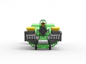 Pulling tractor with 5 engines V8 Version 5 Scale 1 to 25 Modelo de impresión 3D