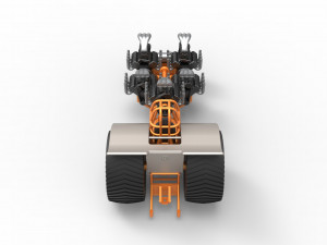 Pulling tractor with 5 engines V8 Version 6 Scale 1 to 25 Modèles 3D en vedette