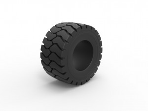 Tractor tire 9 Scale 1 to 25 3Dプリントモデル