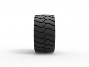 Tractor tire 9 Scale 1 to 25 3Dプリントモデル