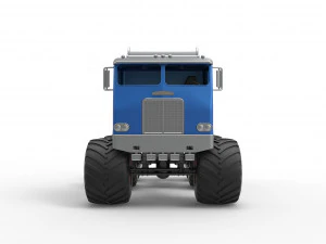 Monster truck 6x6 Scale 1 to 25 3D Print Model