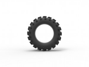 Offroad tire 60 Scale 1 to 25 3D प्रिंट मॉडल