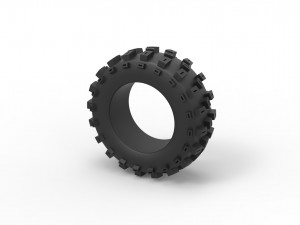 Offroad tire 60 Scale 1 to 25 3D प्रिंट मॉडल