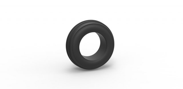 Dune buggy front tire 4 Scale 1 to 25 3D-Druckmodell .c4d .max .obj .3ds .fbx .stl .blend 