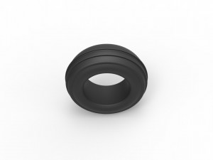 Dune buggy front tire 4 Scale 1 to 25 3D-Druckmodell