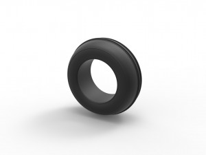 Dune buggy front tire 4 Scale 1 to 25 3D-Druckmodell