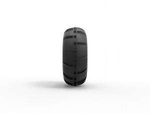 Dune buggy front tire 11 Scale 1 to 25 3D Принт Модель