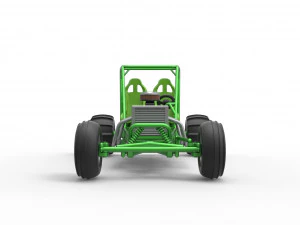 Old school water pumper Sand buggy Version 2 Scale 1 to 25 3D Print Model
