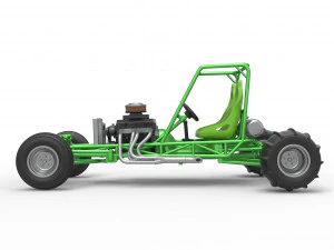 Old school water pumper Sand buggy Version 2 Scale 1 to 25 3D Print Model