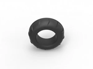 Dune buggy front tire 12 Scale 1 to 25 3D Print Model