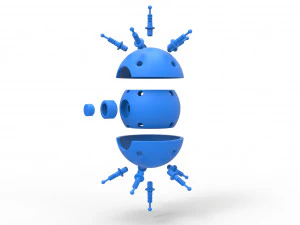 Thinker orb 3D Print Model