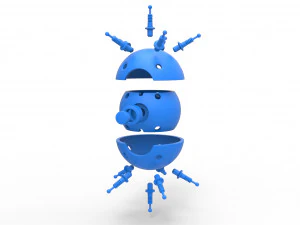 Thinker orb 3D Print Model