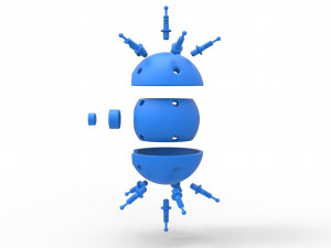 Thinker orb Modelo de Impressão 3D