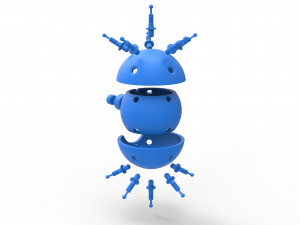 Thinker orb Modelo de Impressão 3D