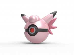 Clefable orb 3D-Druckmodell