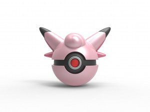 Clefable orb 3D-Druckmodell