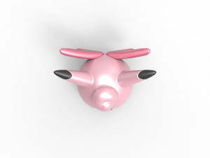 Clefable orb 3D-Druckmodell