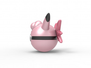 Clefable orb 3D-Druckmodell